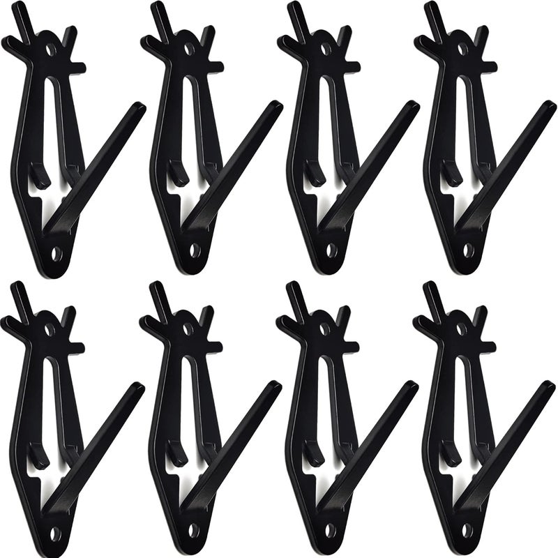 VMSIXVM European Deer Skull Mount Hanger, Euro Wall Mount Hanger for Deer Head, Pronghorn and Other Smaller Animals, Skull Wall Hooker with Easy Installation Kit for Indoor Outdoor - Image 1
